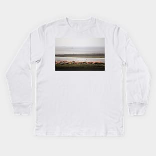 Bonaire and Klein Bonaire in the Caribbean Kids Long Sleeve T-Shirt